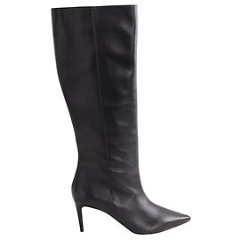Bottes Astrid en cuir noir Lk Bennett taille 42 Noir