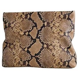 Nili Lotan Braune Clutch Braun