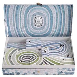 Autre Marque Diptyque Geschenkset Blau Blau