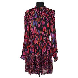 Farm Rio Multicolored Viscose Dress Multiple colors