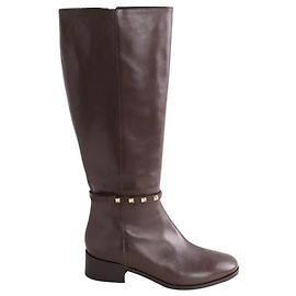Lk Bennett Brown Leather Boots Brown