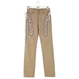 Pantaloni grigi in sintetico Givenchy Grigio