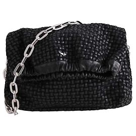 Bolsa de ombro em couro preta Zadig & Voltaire Preto
