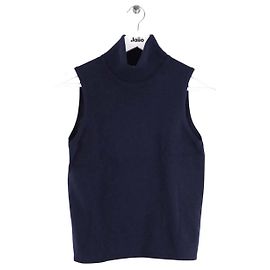 Hermès Kaschmir Top Blau XS Blau