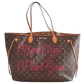 Louis Vuitton Cabas castanho Marrom