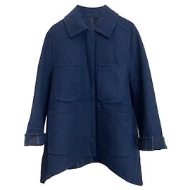 Hermès Wollmantel Damen Größe 34 Mehrfarben