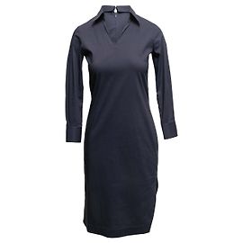 Céline Robe à col et manches longues Celine bleu marine Taille US S Bleu Marine