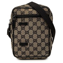 Bolsa tiracolo Gucci GG Canvas bege Bege