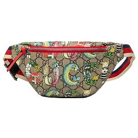 Bolso cinturón Gucci Kids Yuko Higuchi GG Supreme Bugs Beige Beige