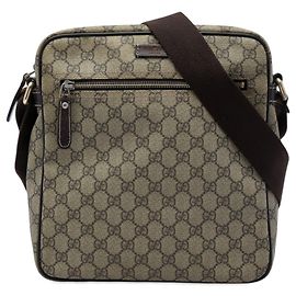 Bolsa Tiracolo Gucci GG Supreme Bege Bege