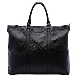 Gucci Guccissima Weekender Reisetasche Schwarz Schwarz