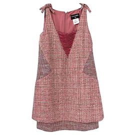 Robe Chanel en coton multicolore Taille 36 Multicolore