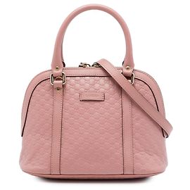 Borsa Dome Mini Microguccissima Gucci Rosa Rosa