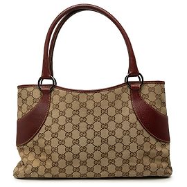 Sac cabas Gucci GG Canvas beige Beige