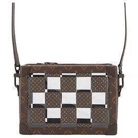 Louis Vuitton Monogram Chess Soft Trunk Crossbody Bag Braun Braun