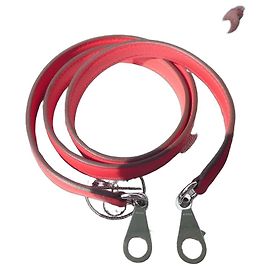 Alça Hermès Kelly Couro Rouge Géranium Vermelho