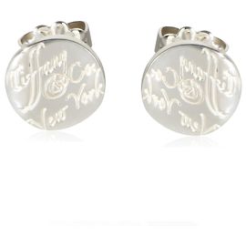 Orecchini a lobo Tiffany & Co. Sterling Silver Notes Altro