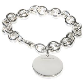 Tiffany & Co. Sterling Silver Round Tag Bracelet Other