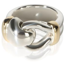 Anel Loop Vintage Tiffany & Co. em ouro amarelo e prata de lei Outro