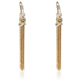 David Yurman Yellow Gold Diamond Helena Tassel Earrings Other