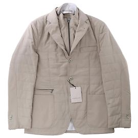 Corneliani Wolljacke in Beige, Größe 48 IT Beige
