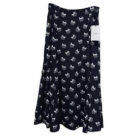 Jupe Céline en soie multicolore taille 38 Multicolore