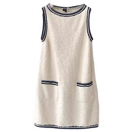 Robe Chanel en coton multicolore Taille 34 Multicolore