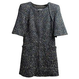 Robe Chanel en tweed Multicolore
