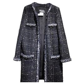 Cappotto Chanel in lana multicolore Taglia 34 Multicolore