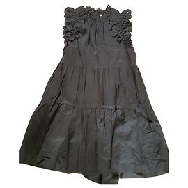 Robe en lin noir Sea New York Noir