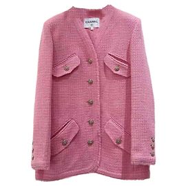 Giacche Chanel La Petite Veste Noire Rosa