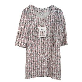Chanel Baumwollkleid Mehrfarbig Größe 36 Mehrfarben