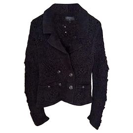 Chanel Black Viscose Knitwear Black