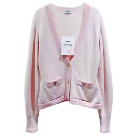 Chanel Pink Cashmere Knitwear Pink