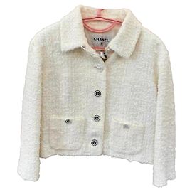 Casacos Chanel La Petite Veste Noire Branco
