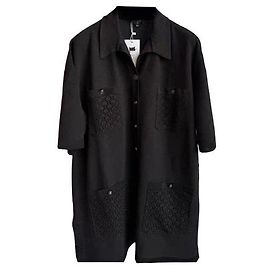 Vestido Chanel preto de viscose Preto