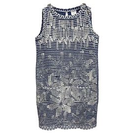 Chanel Navy Blue Dress Navy blue