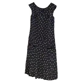 Chanel Silk Dress Multi Color Size 34 Multiple colors