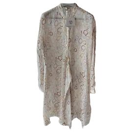 Robe Hermès en soie multicolore Taille 38 Multicolore