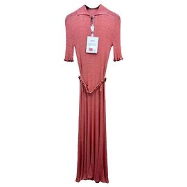 Vestido Chanel de viscosa multicolor Talla 36 Multicolor