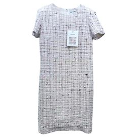 Robe Chanel en viscose multicolore Taille 38 Multicolore