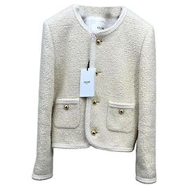 Veste Céline en cachemire femme taille 38 Multicolore