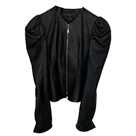 Louis Vuitton Lederjacken Schwarz