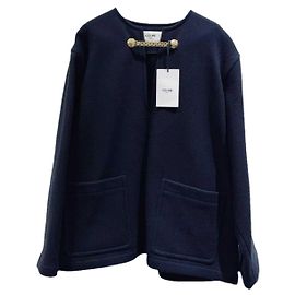 Abrigo de lana Céline Mujer Talla 38 Multicolor