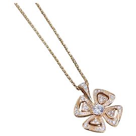 Bulgari Colar Bvlgari Ouro Rosa Multicor