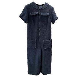 Chanel Navy Blue Cotton Jumpsuit Navy blue