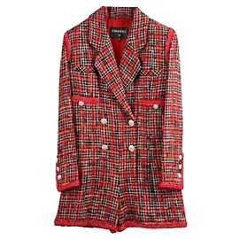 Mono Chanel de seda multicolor Talla 36 Multicolor