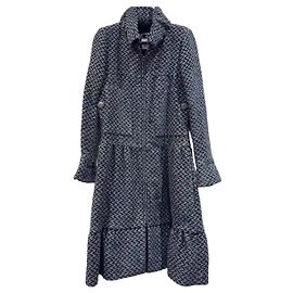 Vestido Chanel de tweed Multicor