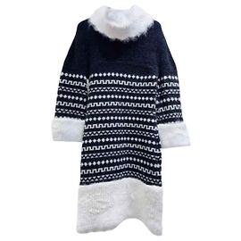 Robe Chanel en laine multicolore Taille 34 Multicolore