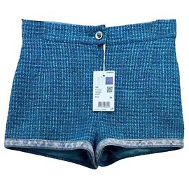 Shorts Chanel en Tweed Multicolore
